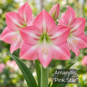Amaryllis Pink Star